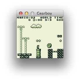 Mario Land dans Gearboy