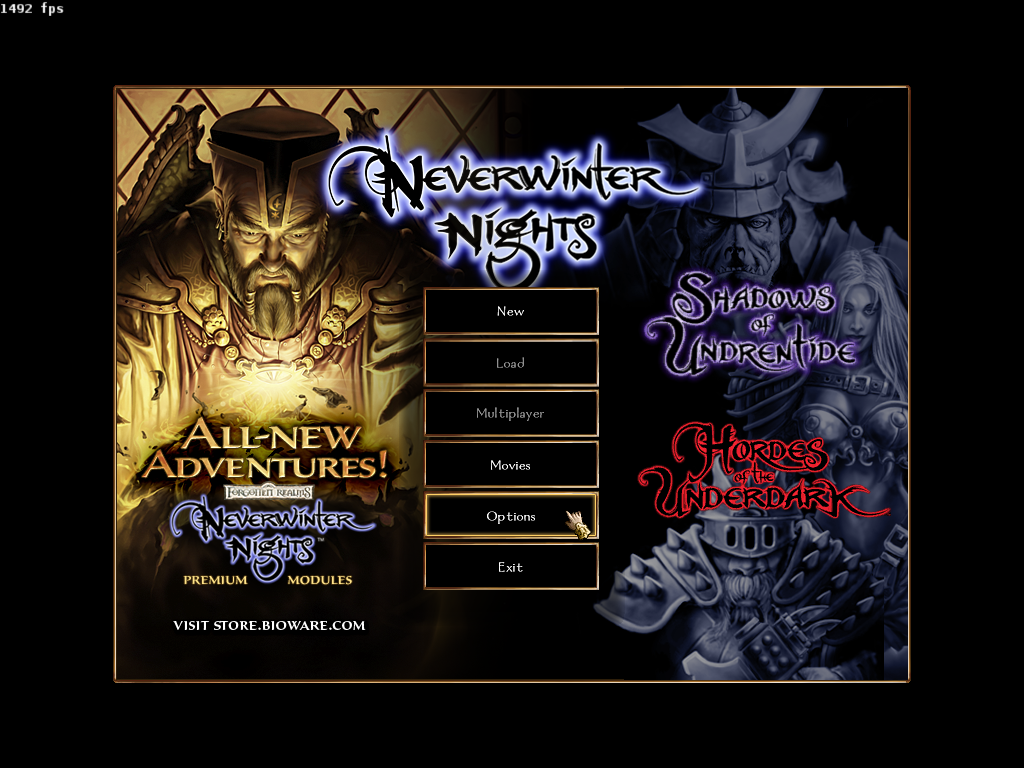 Neverwinter Nights dans Xoreos