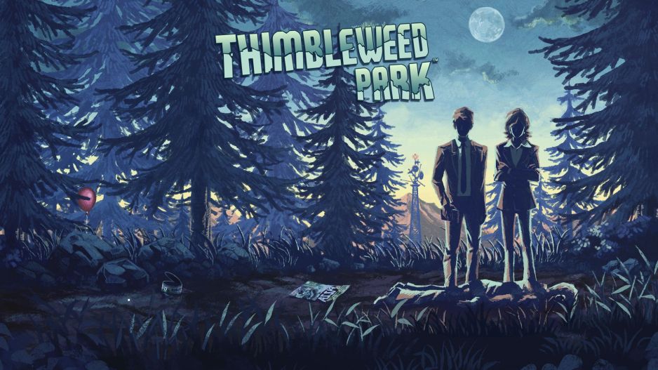 Écran. d'accueil Thimbleweed Park