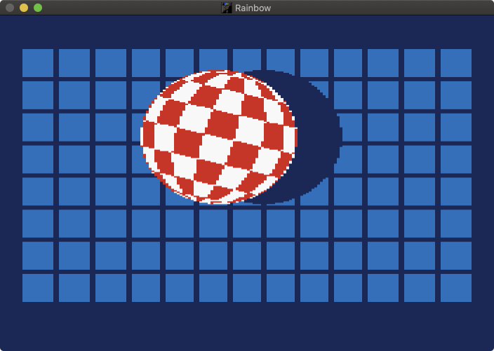 Screenshot de Rainbow (Atari 800)