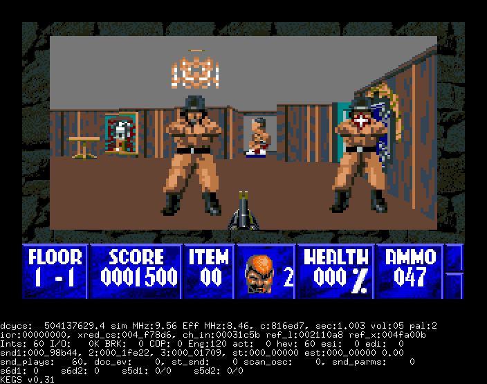 Wolfenstein 3D dans KEGS