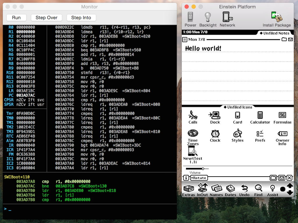 Screenshot d'Einstein