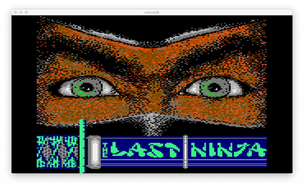 Last Ninja dans mircoM8