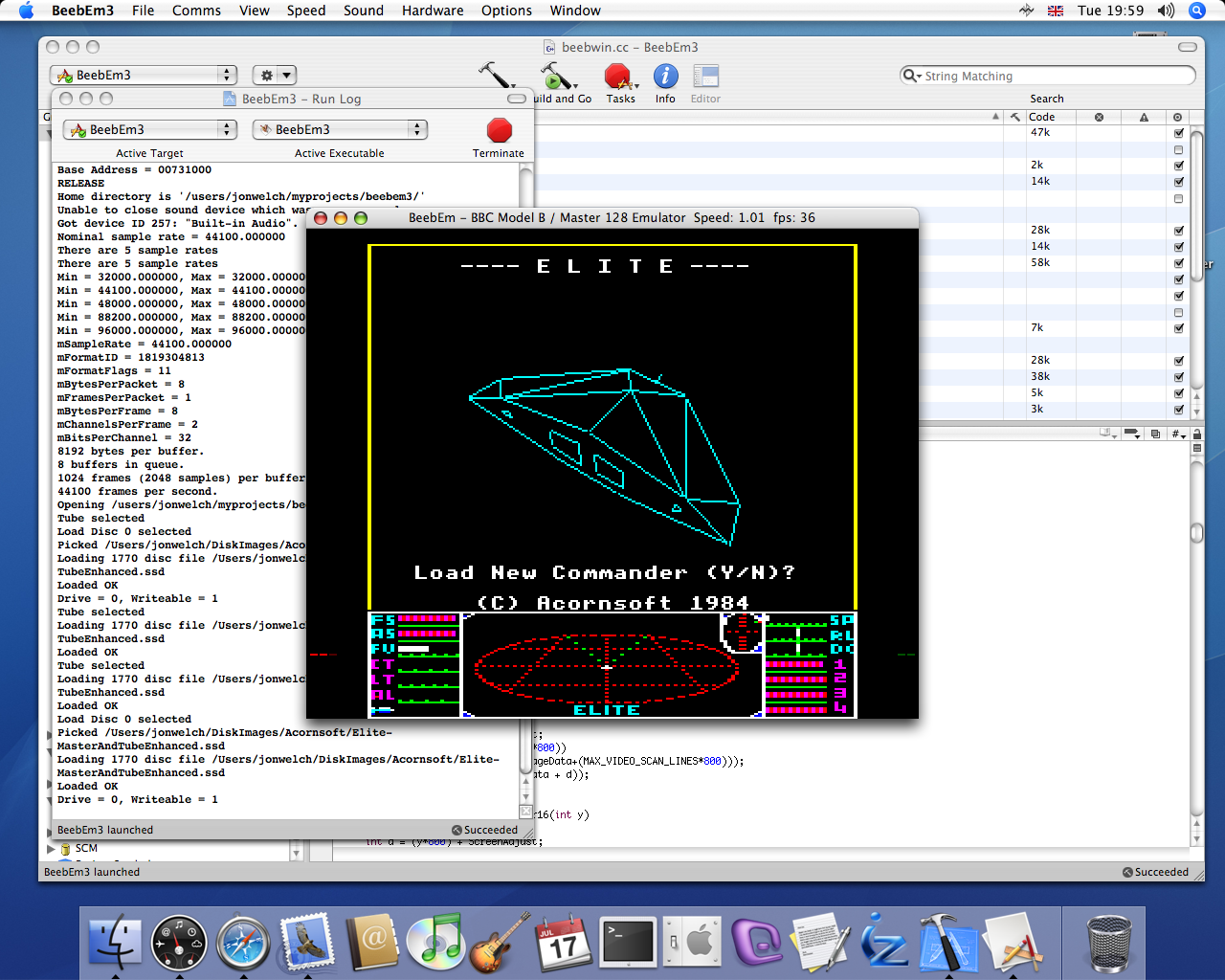 Screenshot de BeebEM