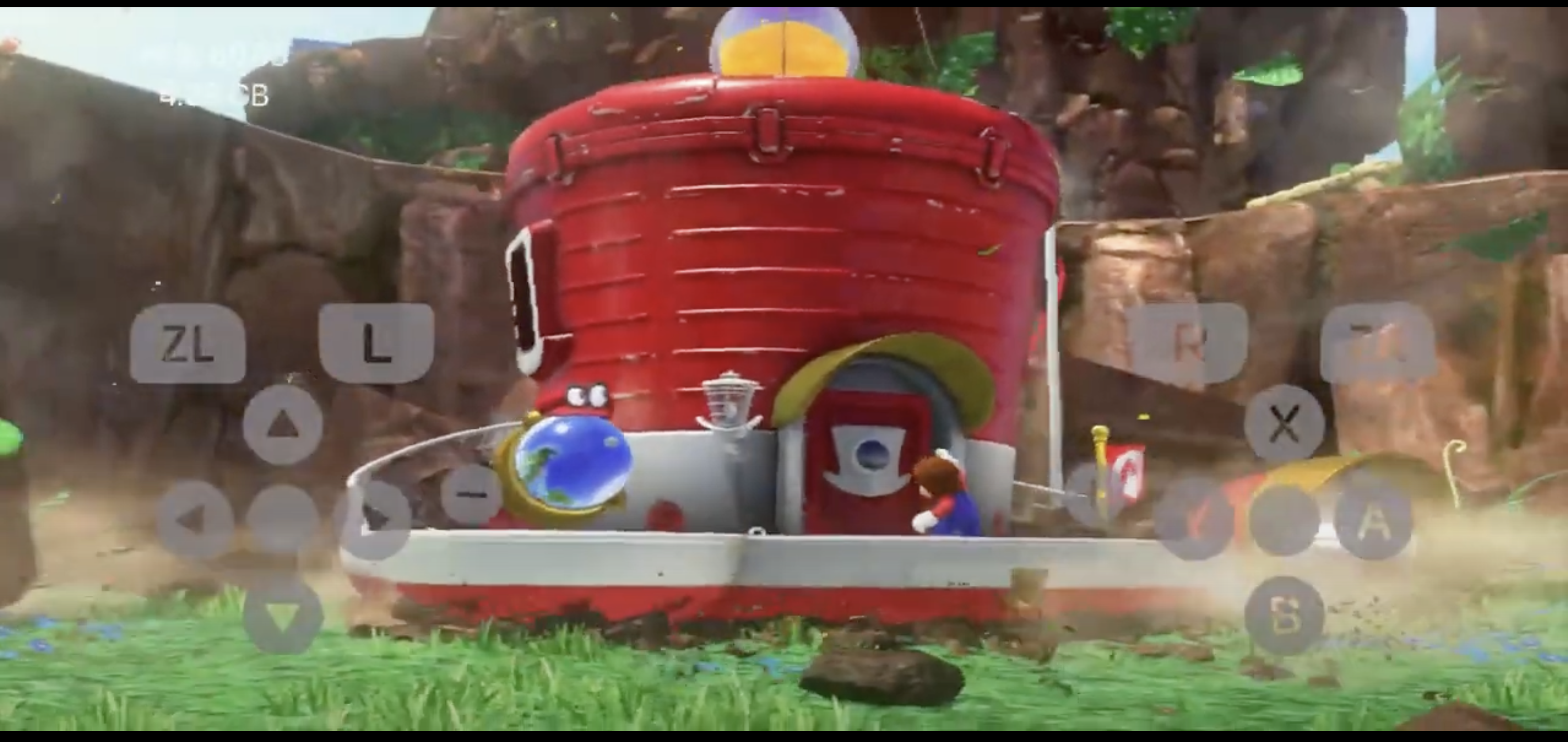 Mario Odyssey dans MeloNX