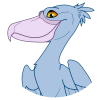 Icône de Shoebill (Mac A/UX)